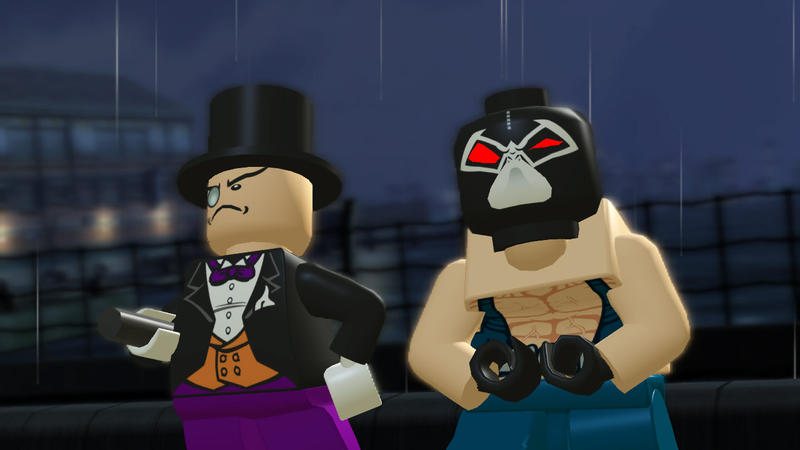 The Penguin has an army of little gun-wielding penguins in this game so major props for that